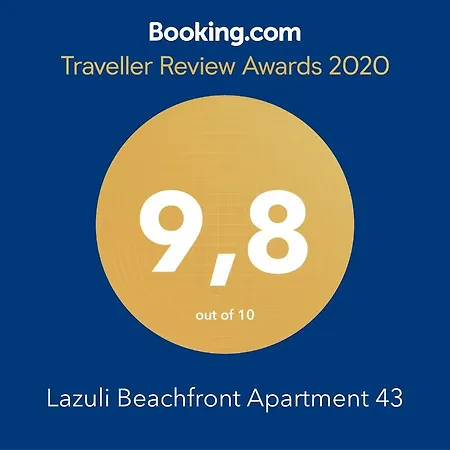 Апартаменти Lazuli Sea View Beachfront Ap 43 *
